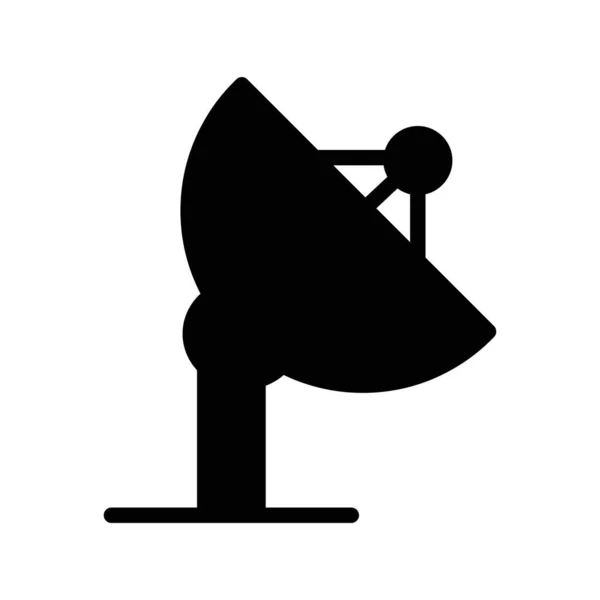 Schotel Antenne Vector Pictogram Dat Gemakkelijk Kan Wijzigen Bewerken — Stockvector