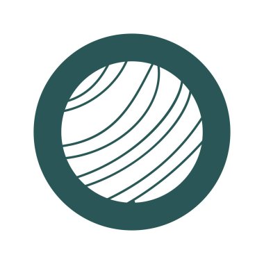 Kolayca düzenleyebilen veya düzenleyebilen Küre Vektörü simgesi