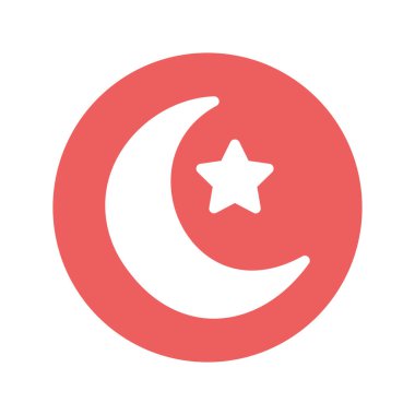 Kolayca düzenleyebilen veya düzenleyebilen Hilal Vektör simgesi