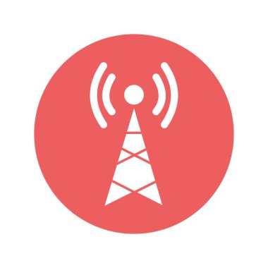 İletişim kulesi vektör simgesi kolayca düzenlenebilir ya da düzenlenebilir