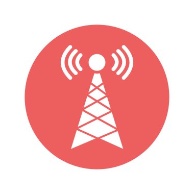 İletişim kulesi vektör simgesi kolayca düzenlenebilir ya da düzenlenebilir