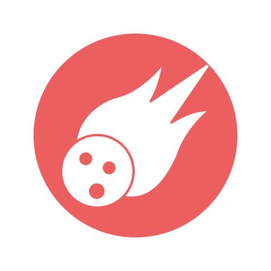 Kolayca düzenleyebilen veya düzenleyebilen Asteroid Vektör simgesi