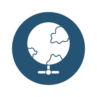 Kolayca düzenleyebilen ve düzenleyebilen genel ağ vektörü simgesi