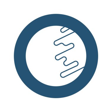 Kolayca düzenleyebilen veya düzenleyebilen Küre Vektörü simgesi