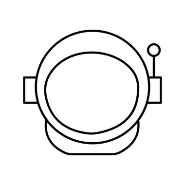 Astronot Vektör simgesi kolayca değiştirebilir veya düzenleyebilir