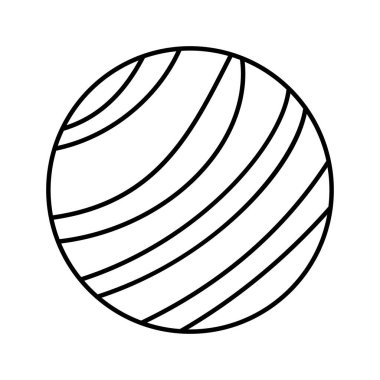 Kolayca düzenleyebilen veya düzenleyebilen Küre Vektörü simgesi