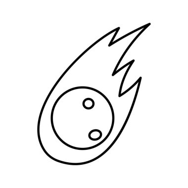 Kolayca düzenleyebilen veya düzenleyebilen Asteroid Vektör simgesi