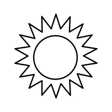 Kolayca değiştirebilen ya da düzenleyebilen Gün Işığı Vektörü simgesi