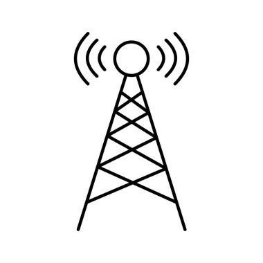 İletişim kulesi vektör simgesi kolayca düzenlenebilir ya da düzenlenebilir