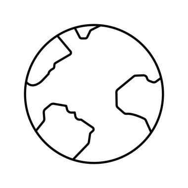 Kolayca düzenleyebilen veya düzenleyebilen Küre Vektörü simgesi