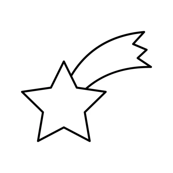 Estrella Que Cae Vector Icono Que Puede Modificar Editar Fácilmente — Archivo Imágenes Vectoriales