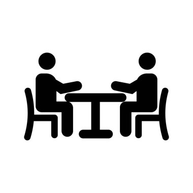 Kolayca düzenleyebilen ve düzenleyebilen Tablo Konuşma Vektörü simgesi