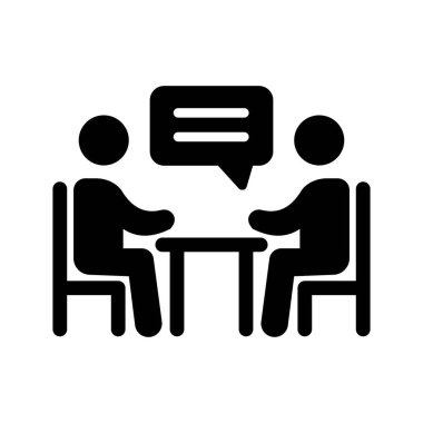 Kolayca düzenleyebilen ve düzenleyebilen Tablo Konuşma Vektörü simgesi