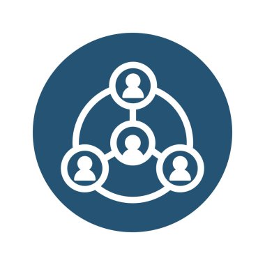 Kolayca düzenleyebilen ya da düzenleyebilen hiyerarşi vektörü simgesi