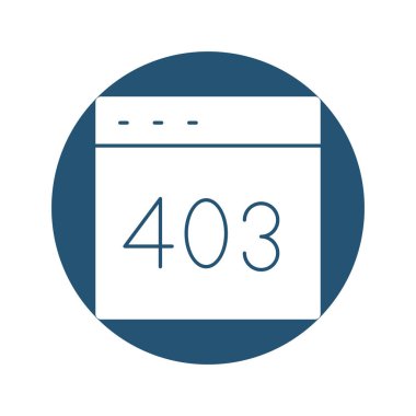 404 web sitesi Vektör simgesi kolayca düzenlenebilir ya da düzenlenebilir