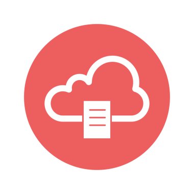 Kolayca değiştirebilen ya da düzenleyebilen Bulut Vektörü simgesi