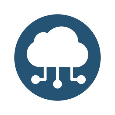 Kolayca değiştirebilen ya da düzenleyebilen Bulut Vektörü simgesi