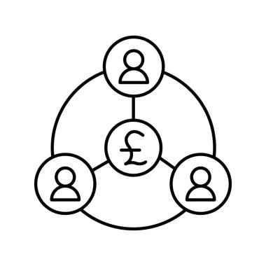  Kolayca düzenleyebilen ya da düzenleyebilen yardımcı pazarlama vektörü simgesi