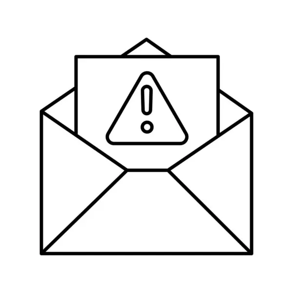 Zakelijke Mail Vector Pictogram Dat Gemakkelijk Kan Wijzigen Bewerken — Stockvector