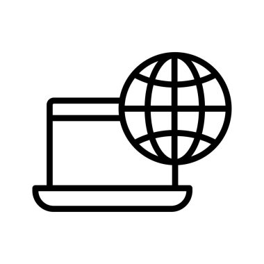 Kolayca düzenleyebilen veya düzenleyebilen Bağlantı Vektörü simgesi