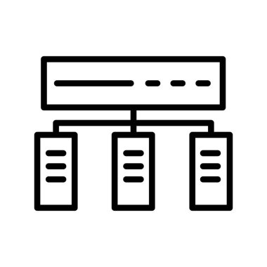 Kolayca düzenleyebilen ve düzenleyebilen Veritabanı Vektörü simgesi