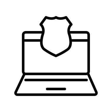 Kolayca düzenleyebilen ya da düzenleyebilen Bilgisayar Ağı Vektörü simgesi