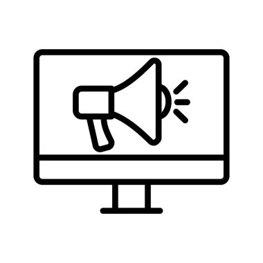 Kolayca düzenleyebilen ve düzenleyebilen iş tanıtım vektörü simgesi