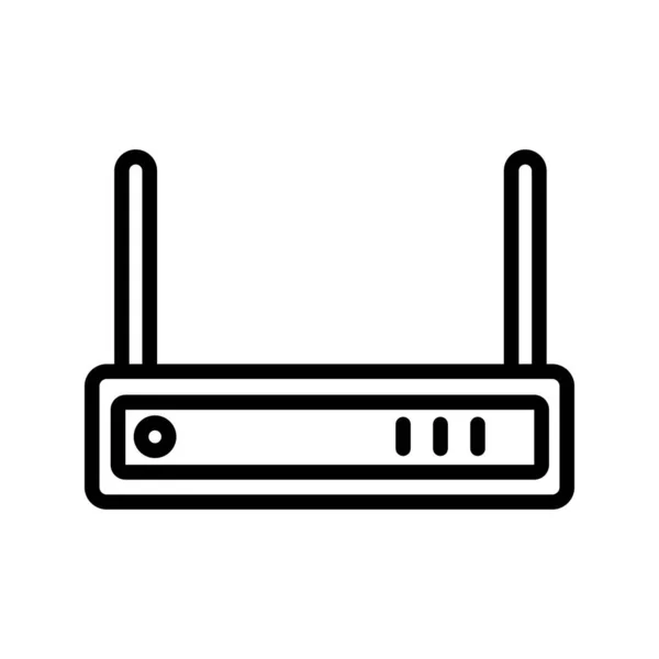 Icono Vector Router Acceso Que Puede Modificar Editar Fácilmente — Archivo Imágenes Vectoriales