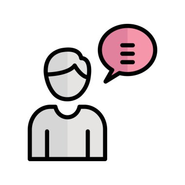 Kolayca düzenleyebilen ya da düzenleyebilen İletişim Vektörü simgesi