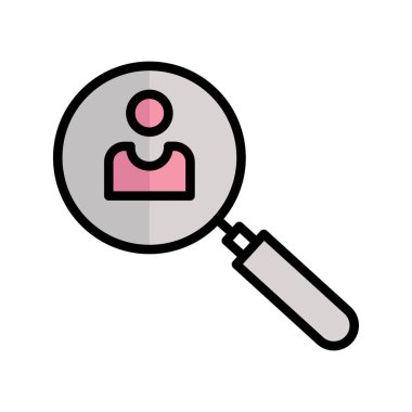 Kolayca düzenleyebilen ve düzenleyebilen insan vektörü simgesi bul