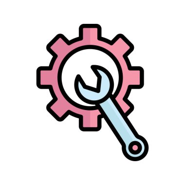 Kolayca değiştirebilen veya düzenleyebilen vektör simgesi