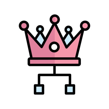 Kolayca düzenleyebilen veya düzenleyebilen Yetki Vektörü simgesi