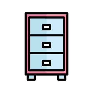 Kolayca düzenleyebilen veya düzenleyebilen Kabine Vektörü simgesi