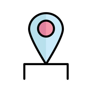 Kolayca değiştirebilen veya düzenleyebilen konum imleci, Vektör simgesi