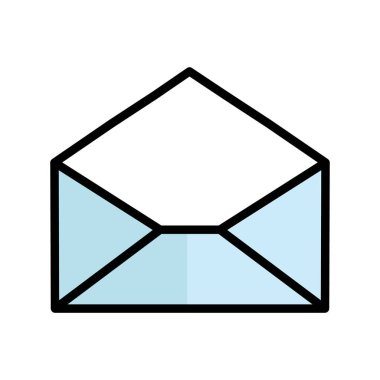 Kolayca düzenleyebilen ya da düzenleyebilen E- posta Vektörü simgesi