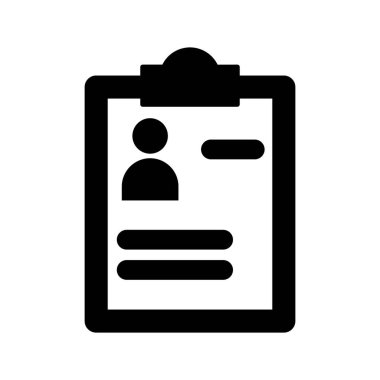 Kolayca düzenleyebilen veya düzenleyebilen Cv Vektör simgesi