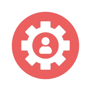 Profil ayarları Vektör simgesi kolayca düzenlenebilir ya da düzenlenebilir