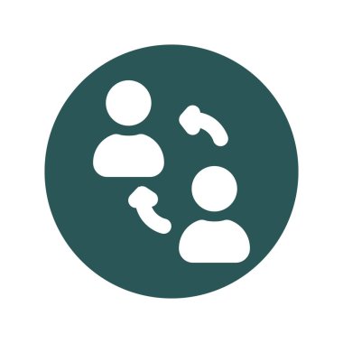 Kolayca düzenleyebilen veya düzenleyebilen İşbirliği Vektörü simgesi