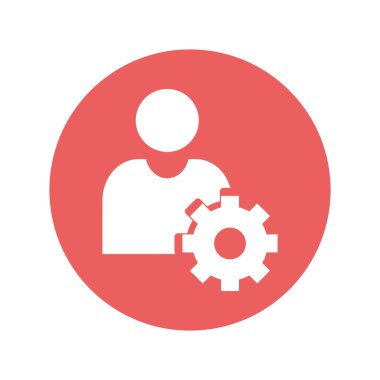 Profil ayarları Vektör simgesi kolayca düzenlenebilir ya da düzenlenebilir