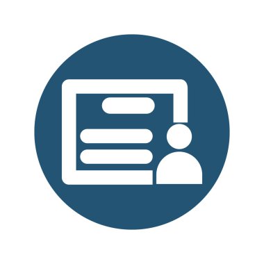 Kolayca düzenleyebilen veya düzenleyebilen Cv Vektör simgesi