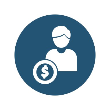 İş adamı, Vektör simgesi Kolayca düzenleyebilen