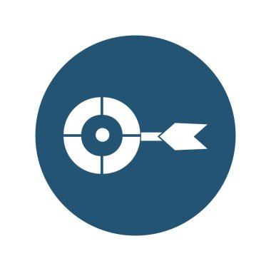 Kolayca değiştirebilen ya da düzenleyebilen hedef vektör simgesi