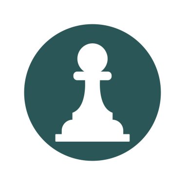 Kolayca düzenleyebilen Satranç Vektörü simgesi