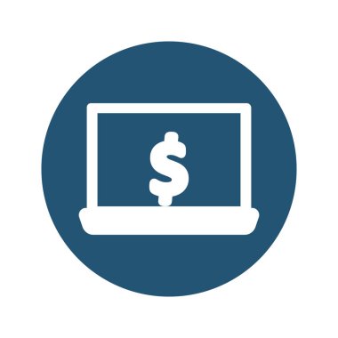 Kolayca düzenleyebilen ve düzenleyebilen Dolar Vektörü simgesi