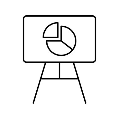 Kolayca düzenleyebilen ve düzenleyebilen Tebeşir Tahtası Vektörü simgesi