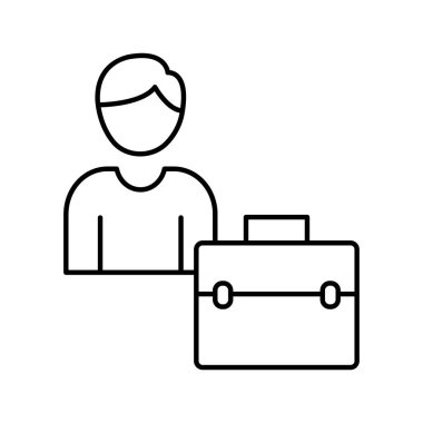 Kolayca düzenleyebilen veya düzenleyebilen Patron Vektör simgesi