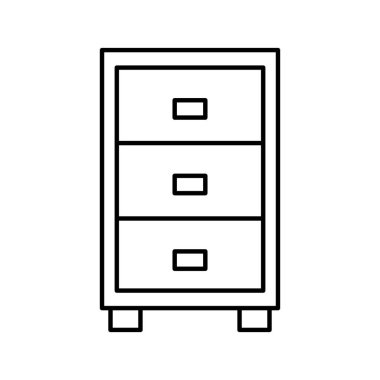 Kolayca düzenleyebilen veya düzenleyebilen Kabine Vektörü simgesi