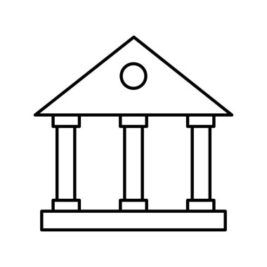 Kolayca düzenleyebilen ve düzenleyebilen Mimari Vektör simgesi