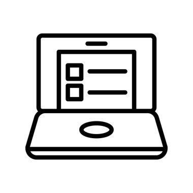 Kolayca düzenleyebilen veya düzenleyebilen çubuk grafik vektörü simgesi