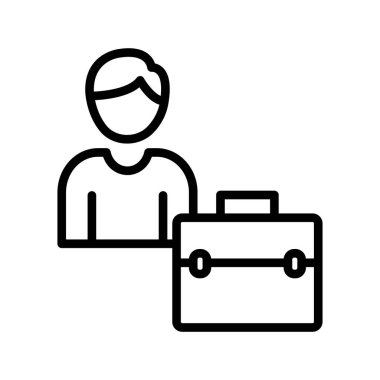 Kolayca düzenleyebilen veya düzenleyebilen Patron Vektör simgesi